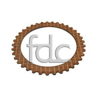 Quality JCB Bronze Disc to Part Number 15/915102 supplied by FDCParts.com