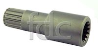 Quality Yanmar Shaft with Coup to Part Number 172479-73400 supplied by FDCParts.com