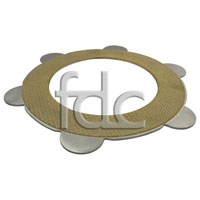 Quality Doosan Friction Disc to Part Number 400813-00014 supplied by FDCParts.com