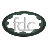 Quality Teijin Seiki Brake Disc - Fr to Part Number H800A2015-001 supplied by FDCParts.com