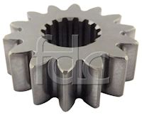 Quality Komatsu Sun Gear (D) to Part Number TZ205B1006-00 supplied by FDCParts.com