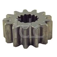Quality Kobelco Sun Gear (D) to Part Number YJ15V00007S006 supplied by FDCParts.com