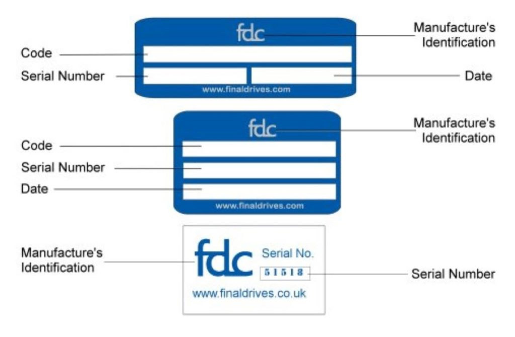 FDC Travel Drive - Identity Plate