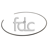 Quality Komatsu Cover Circlip to Part Number TZ860A1018-00 supplied by FDCParts.com